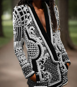 Mel's Beaded Blazer