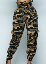 Load image into Gallery viewer, Camo Paper Bag Pants-Sold Out
